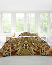 Afbeelding in Gallery-weergave laden, Wood Gold 2 Queen Duvet Cover Set