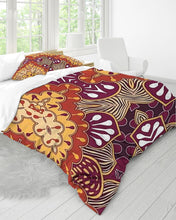 Cargar imagen en el visor de la galería, Temple 2 Queen Duvet Cover Set