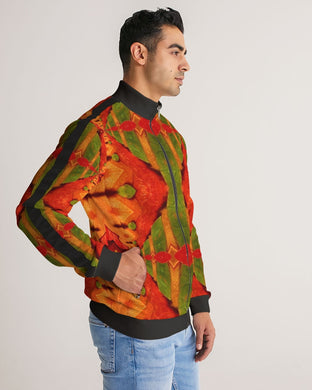 fall2020_4 Men's Stripe-Sleeve Track Jacket