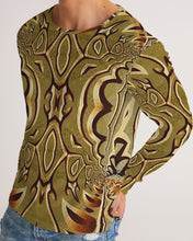 Carica l&#39;immagine nel visualizzatore di Gallery, Wood Gold 2 Men&#39;s Long Sleeve Tee