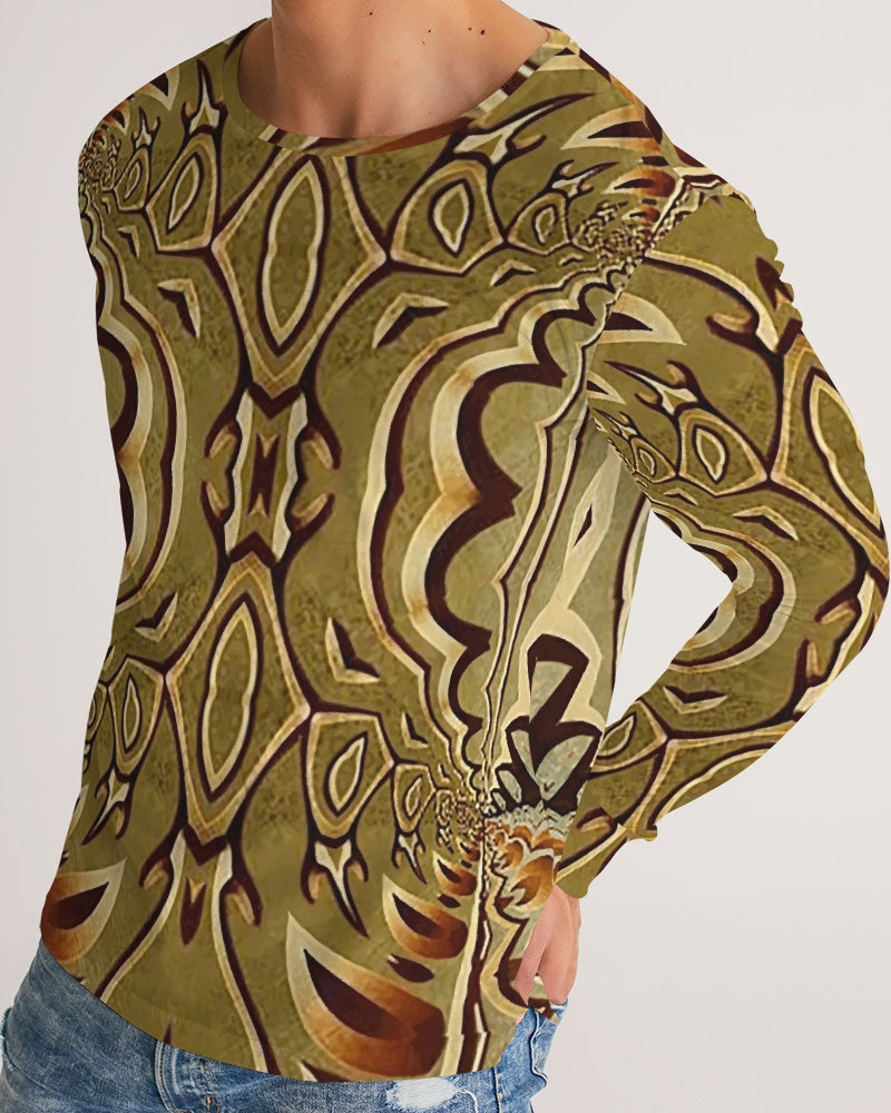Wood Gold 2 Men's Long Sleeve Tee