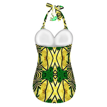 Afbeelding in Gallery-weergave laden, Ganjija 7 Women&#39;s Halterneck One Piece Swimsuit