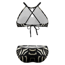 Load image into Gallery viewer, Custom Plus Size Women&#39;s Two Piece Swimsuit Stylish Bikini Suits