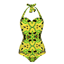 Load image into Gallery viewer, Ganjija 1 Halterneck One Piece Swimsuit