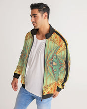 Carica l&#39;immagine nel visualizzatore di Gallery, ostara24 Men&#39;s Stripe-Sleeve Track Jacket