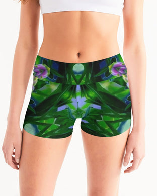 Vine 1 Women's Mid-Rise Yoga Shorts