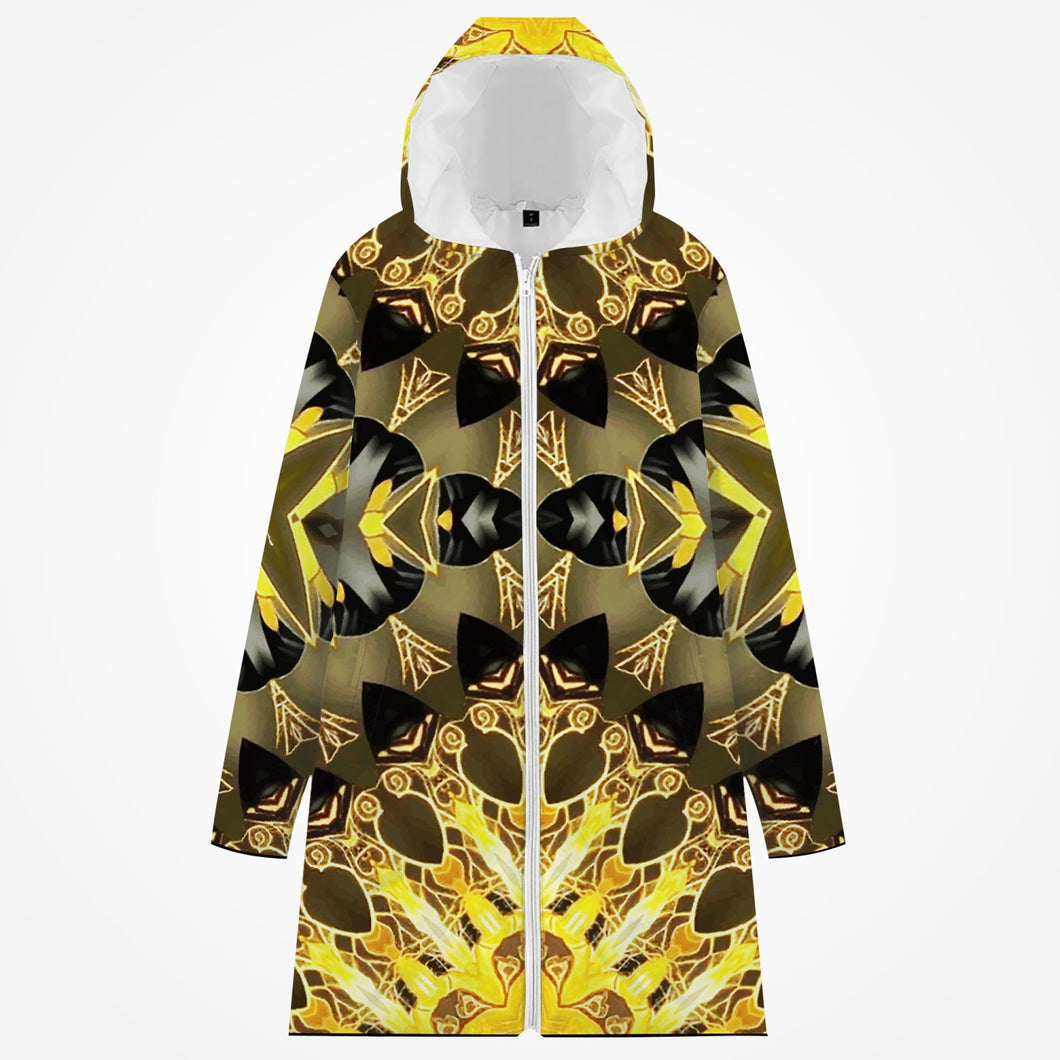 251. Long Type Cotton-pad Zipper-up Hoodie