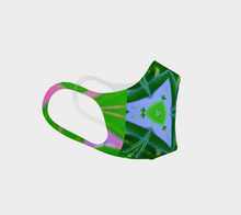 Afbeelding in Gallery-weergave laden, Green Batik 2 Poly Knit Mask