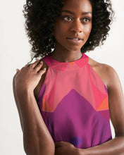 Afbeelding in Gallery-weergave laden, abstract22 Women&#39;s Halter Dress