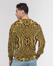 Afbeelding in Gallery-weergave laden, Wood Gold 2 Men&#39;s Classic French Terry Crewneck Pullover