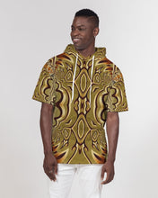Afbeelding in Gallery-weergave laden, Wood Gold 2 Men&#39;s Premium Heavyweight Short Sleeve Hoodie