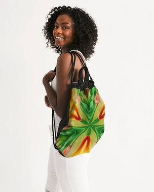 Jungle 2 Canvas Drawstring Bag