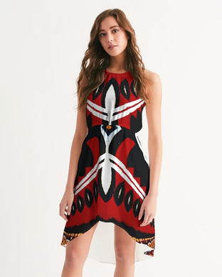 Tribelle 1 Women's High-Low Halter Dress