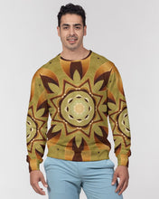Afbeelding in Gallery-weergave laden, Wood Gold 1 Men&#39;s Classic French Terry Crewneck Pullover