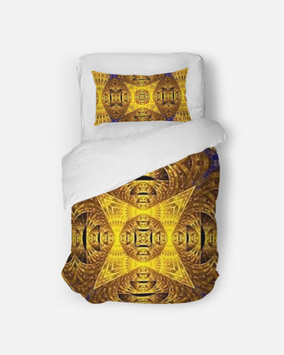 Lapiz Gold 2 Twin Duvet Cover Set