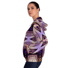 Afbeelding in Gallery-weergave laden, Women’s Full-Zip Hoodie (AOP)