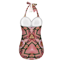 Carica l&#39;immagine nel visualizzatore di Gallery, Fairy 1 Women&#39;s Halterneck One Piece Swimsuit