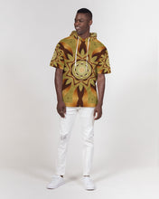 Afbeelding in Gallery-weergave laden, Wood Gold 1 Men&#39;s Premium Heavyweight Short Sleeve Hoodie