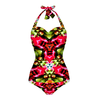 Amala 1 Women's Halterneck One Piece Swimsuit