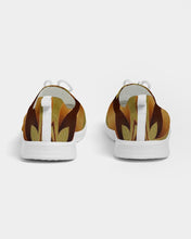 Laden Sie das Bild in den Galerie-Viewer, Wood Gold 1 Women&#39;s Lace Up Flyknit Shoe