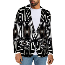 Load image into Gallery viewer, BW 1 All Over Print Men Casual Suit Blazer with Pockets Coat Fashion