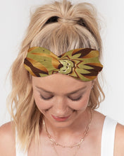 Carica l&#39;immagine nel visualizzatore di Gallery, Wood Gold 1 Twist Knot Headband Set