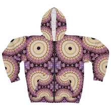 Afbeelding in Gallery-weergave laden, AOP Unisex Zip Hoodie