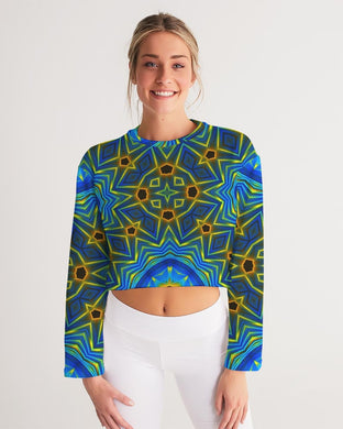 Azura 1 Women's Cropped Sweatshirt