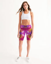 Afbeelding in Gallery-weergave laden, Origami 1 Women&#39;s Mid-Rise Bike Shorts