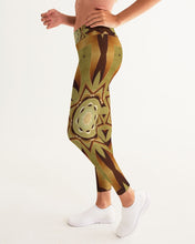 Afbeelding in Gallery-weergave laden, Wood Gold 1 Women&#39;s Yoga Pants
