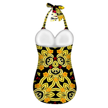 Load image into Gallery viewer, Fiesta 2 Women&#39;s Halterneck One Piece Swimsuit