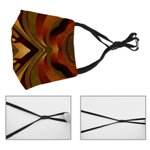 Afbeelding in Gallery-weergave laden, Woodcut 5 Face Mouth Mask