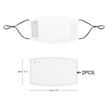 Load image into Gallery viewer, Spring 22 Face Mask with Filter Element