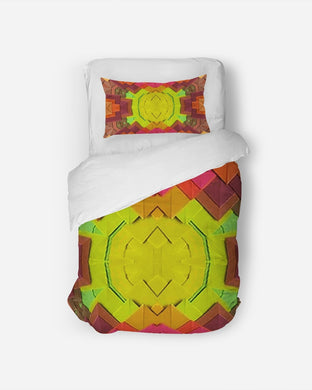 Origami 3 Twin Duvet Cover Set