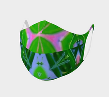 Afbeelding in Gallery-weergave laden, Green Pink Batik Poly Knit Mask