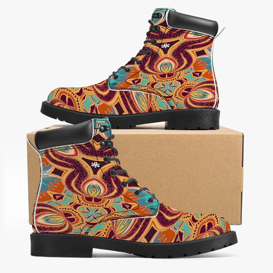 189. Casual Leather Boots