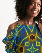 Afbeelding in Gallery-weergave laden, Azura 1 Women&#39;s Open Shoulder A-Line Dress