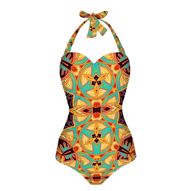 Anielle 3 Women's Halterneck One Piece Swimsuit