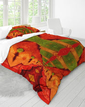 Cargar imagen en el visor de la galería, Forest 4 Queen Duvet Cover Set