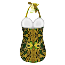 Afbeelding in Gallery-weergave laden, Ganjija 11 Women&#39;s Halterneck One Piece Swimsuit