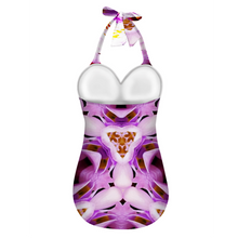 Load image into Gallery viewer, Iyelta 2 Women&#39;s Halterneck One Piece Swimsuit