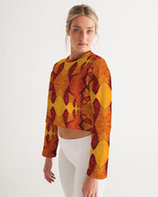 Carica l&#39;immagine nel visualizzatore di Gallery, fall2020_2 Women&#39;s Cropped Sweatshirt