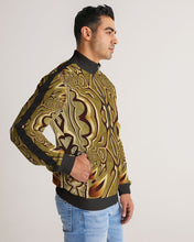 Afbeelding in Gallery-weergave laden, Wood Gold 2 Men&#39;s Stripe-Sleeve Track Jacket