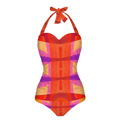 Leila 5 Women's Halterneck One Piece Swimsuit