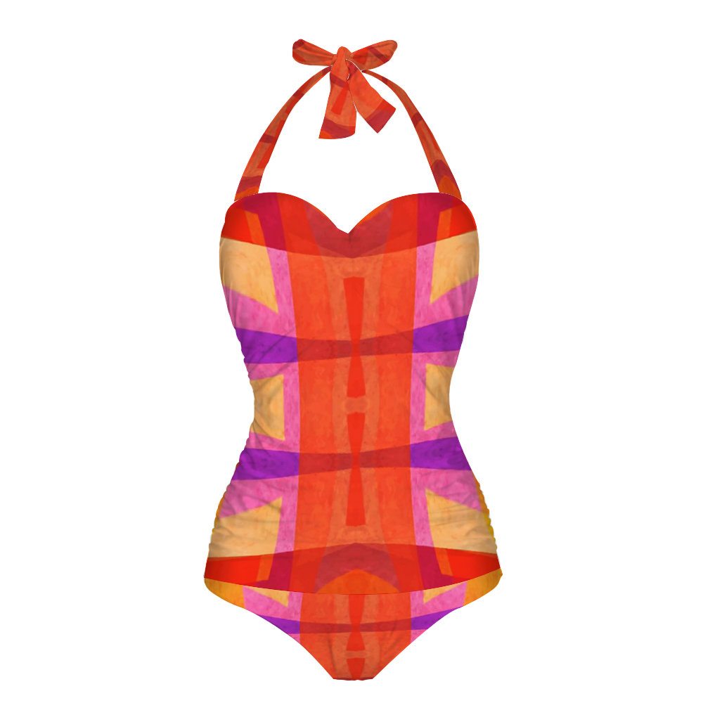 Leila 5 Women's Halterneck One Piece Swimsuit