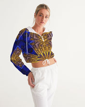 Afbeelding in Gallery-weergave laden, Lapiz Gold 1 Women&#39;s Cropped Windbreaker