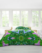 Afbeelding in Gallery-weergave laden, Green Batik 1 King Duvet Cover Set