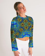 Afbeelding in Gallery-weergave laden, Azura 1 Women&#39;s Cropped Sweatshirt
