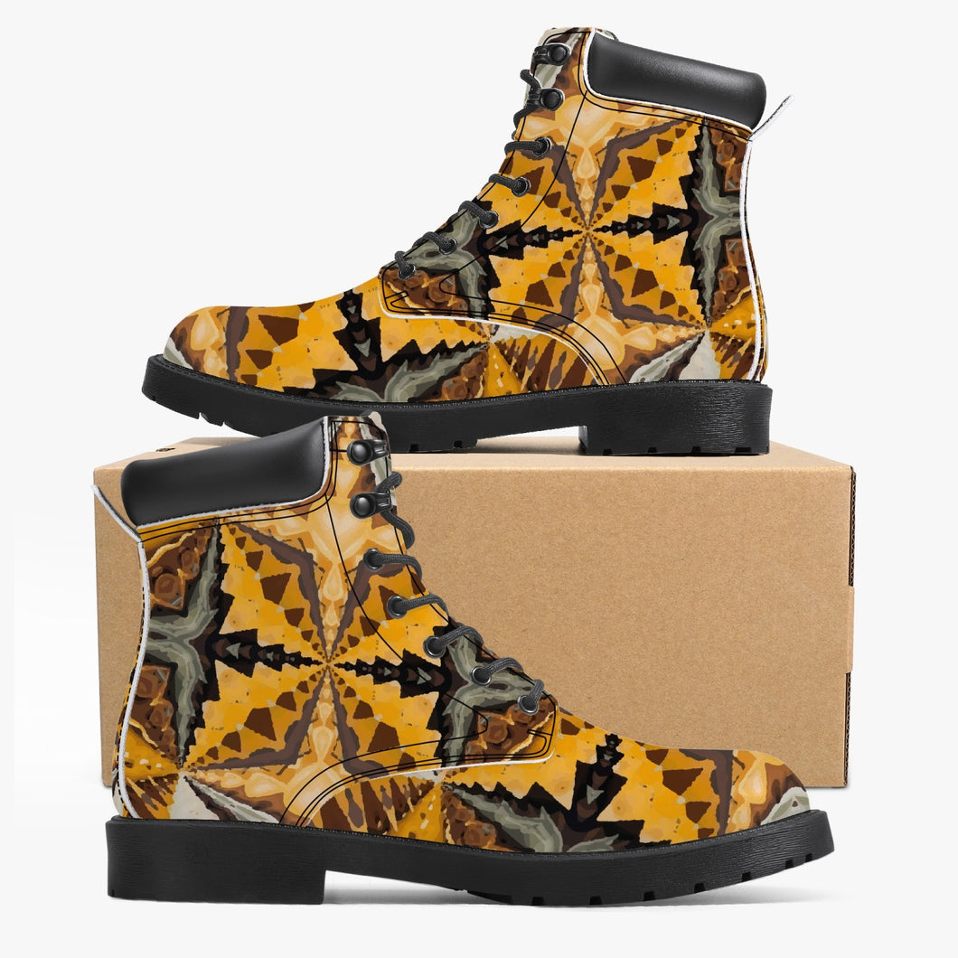 189. Casual Leather Boots