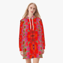 Indlæs billede til gallerivisning 226. Women&#39;s AOP Hoodie Dress